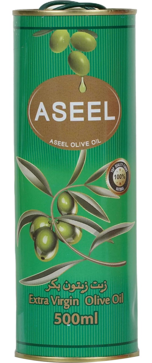 Aseel Robust Extra Virgin Olive Oil - 500ml (Gold Award Winner)